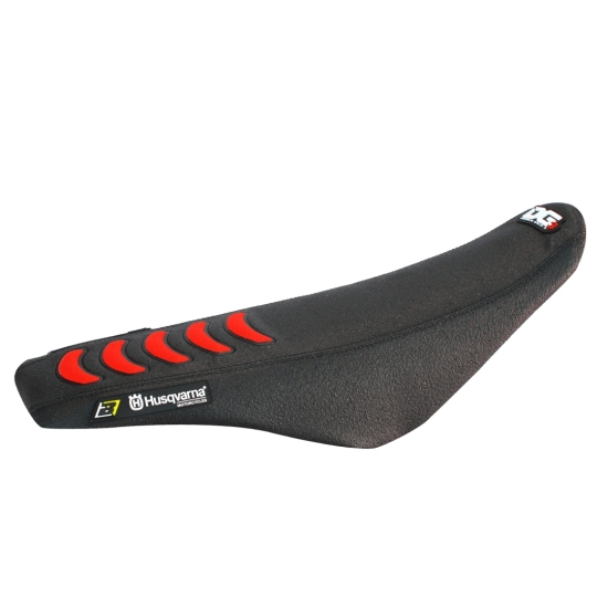 BLACKBIRD POKROWIEC / POSZYCIE NA SIEDZENIE HUSQVARNA CR/WR 125 '09-'13; TE/TC 250/310 '08-'13, TE/TC 250/450/510 '08-'10 DOUBLE GRIP 3 KOLOR CZARNY