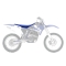BLACKBIRD POKROWIEC / POSZYCIE NA SIEDZENIE YAMAHA YZ 125/250 '96-'01, YZ 250F '98-'02, YZ 400F '98-'00, YZ 426F 00'-'02 PYRAMID (PMD) KOLOR NIEBIESKI
