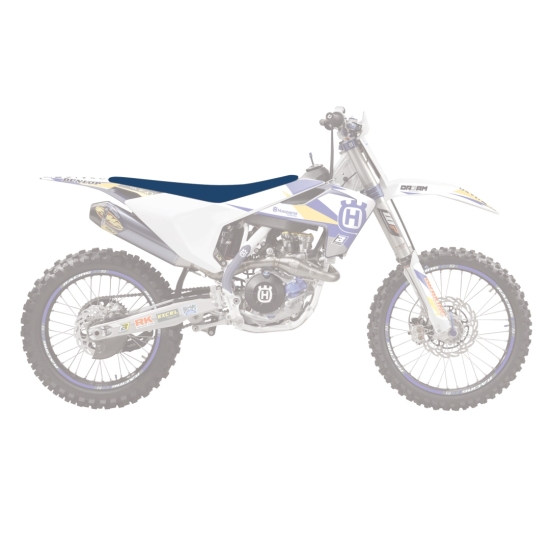 BLACKBIRD POKROWIEC / POSZYCIE NA SIEDZENIE HUSQVARNA FC/TC '16-'18, TE/FE '17-'19 PYRAMID (PMD) KOLOR NIEBIESKI