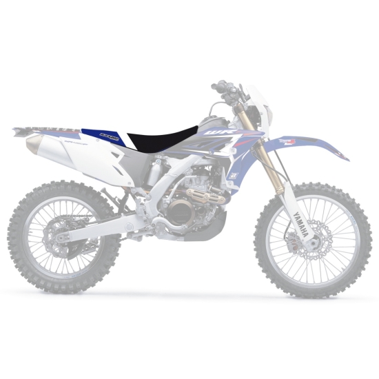BLACKBIRD POKROWIEC / POSZYCIE NA SIEDZENIE YAMAHA WR 450F '12-'15 DREAM 4 KOLOR CZARNY NIEBIESKI BIAŁY