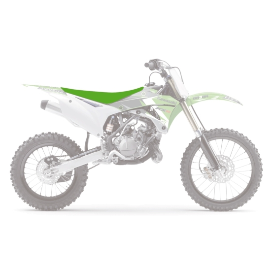 BLACKBIRD POKROWIEC / POSZYCIE NA SIEDZENIE KAWASAKI KX 85 '14-'21 PYRAMID (PMD) KOLOR ZIELONY