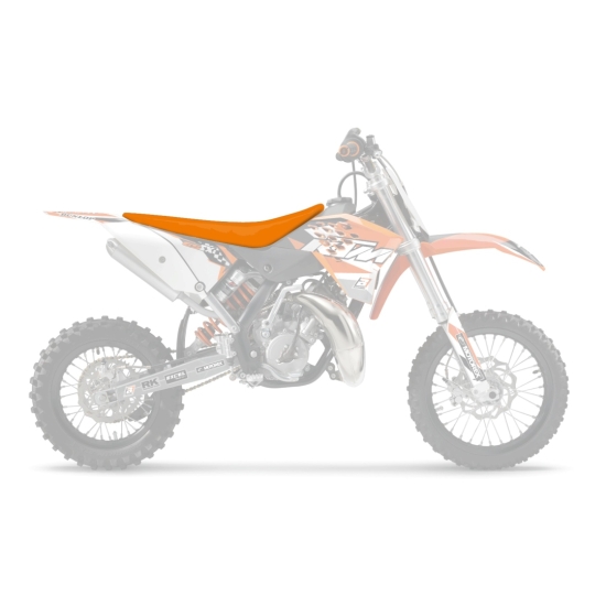 BLACKBIRD POKROWIEC / POSZYCIE NA SIEDZENIE KTM SX 65 '02-'15 PYRAMID (PMD) KOLOR POMARAŃCZOWY