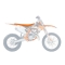 BLACKBIRD POKROWIEC / POSZYCIE NA SIEDZENIE KTM SX 85 '18-'23 PYRAMID (PMD) KOLOR POMARAŃCZOWY
