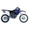 BLACKBIRD KOMPLET NAKLEJEK (OKLEIN) YAMAHA WR 250/400/426F '98-'02 DREAM 4 KOLOR NIEBIESKI CZARNY