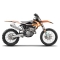BLACKBIRD WYPRZEDAŻ KOMPLET NAKLEJEK (OKLEIN) KTM SX/SX-F '16-'18, EXC/EXC-F '17-'19 DREAM 4 KOLOR POMARAŃCZOWY CZARNY