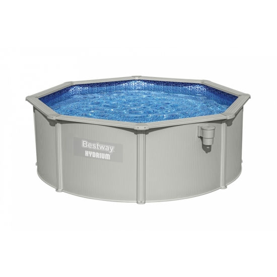 Basen panelowy HYDRIUM 360x120 Okrągły 12FT BESTWAY 8w1 + Pompa piaskowa