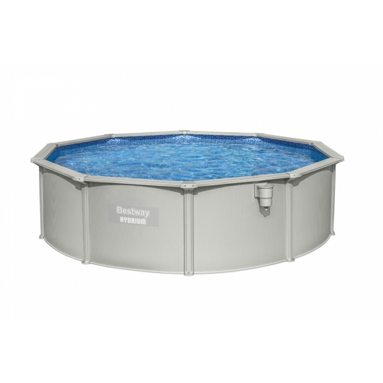 Basen panelowy HYDRIUM 460x120 Okrągły 15FT BESTWAY 8w1 + Pompa piaskowa