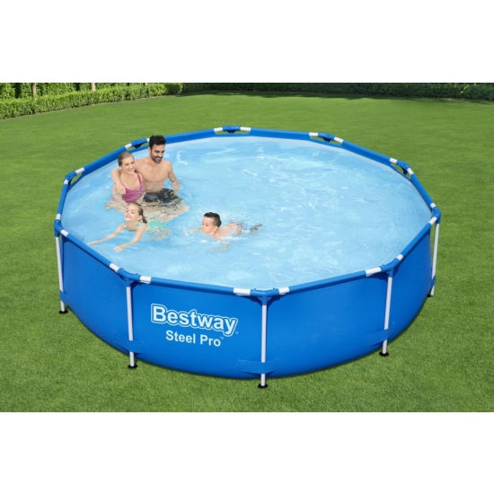 Basen Stelażowy Steel Pro 305x76 BESTWAY Basen Ogrodowy