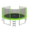 Trampolina ogrodowa SkyRamiz 487cm 16FT dla dzieci Zielony + Akcesoria